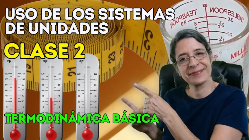 Clase 2 del Uso de los Sistemas de Unidades en Termodinámica